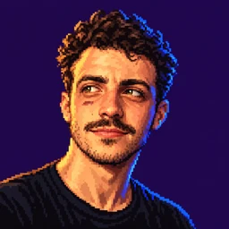 Grisha, in pixel art